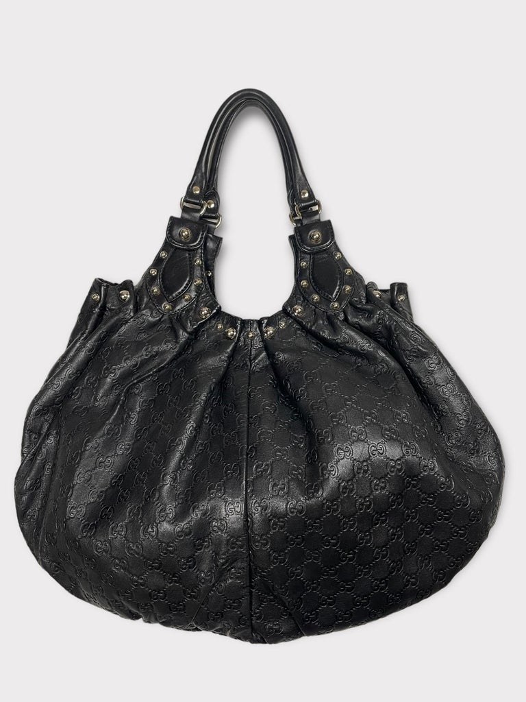 Studded Black Handbag - Final Sale