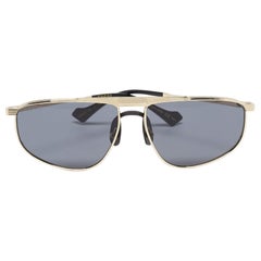Gucci Black/Gold GG0841S Aviator Sunglasses