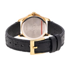 Gucci Reloj de pulsera G-Timeless Mujer Acero inoxidable chapado en oro negro 27mm