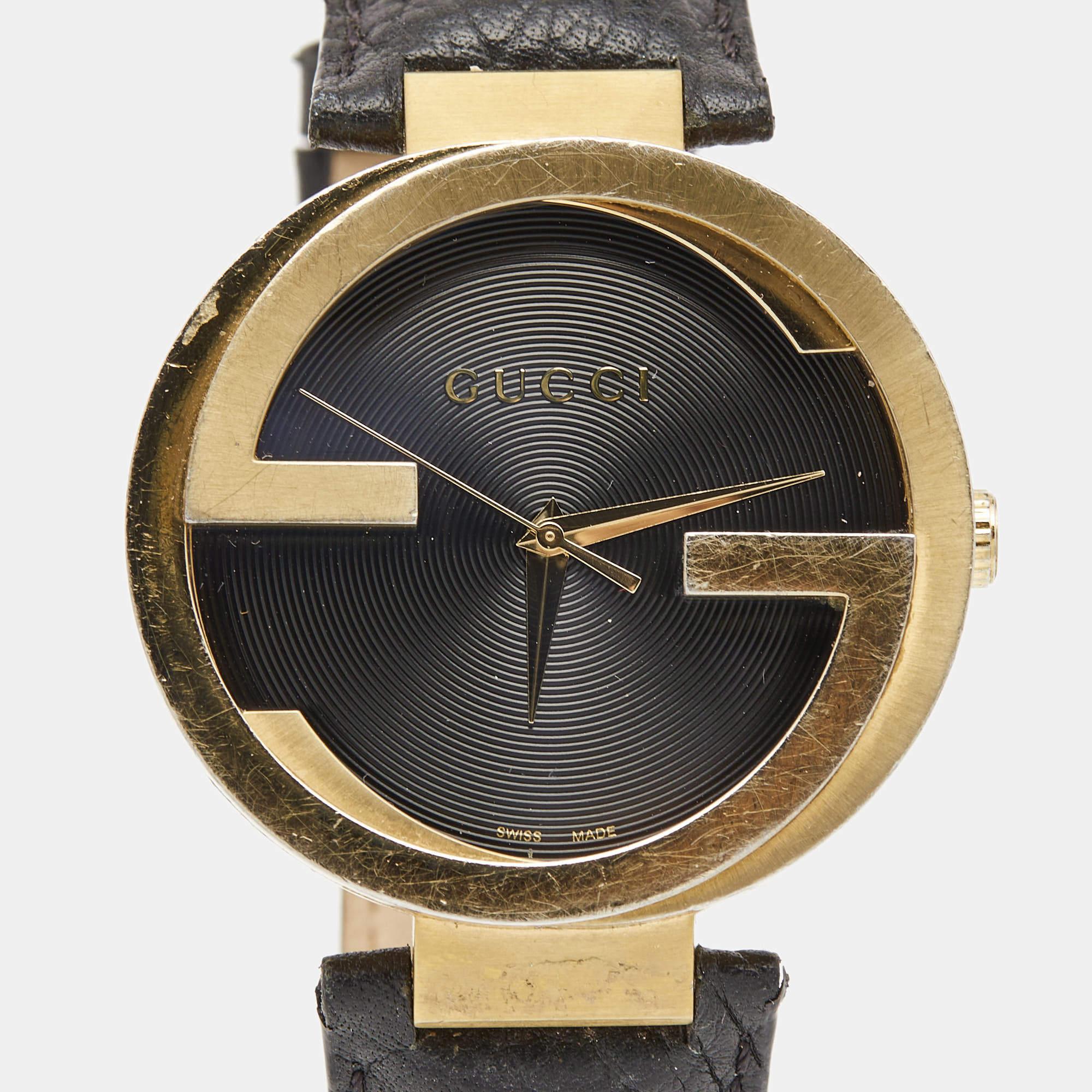 Let this Latin Grammy's XL Special Edition watch by Gucci accompany you with ease and luxurious style. Beautifully crafted using the best quality materials, this authentic branded watch is built to be a standout accessory for your wrist.


