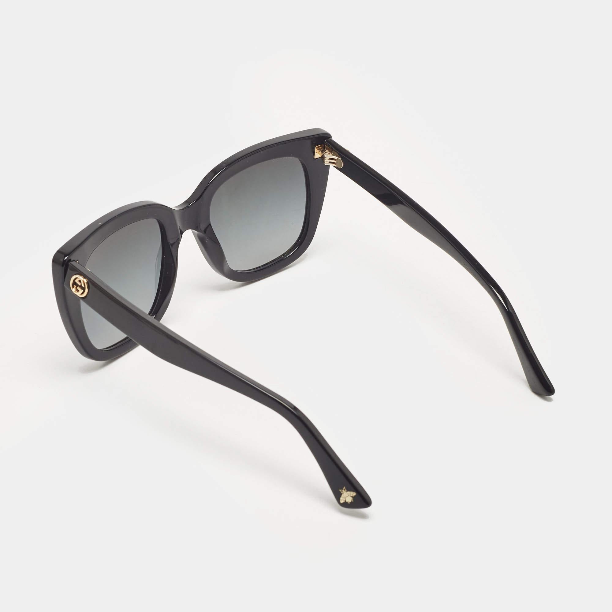 Elevate your eyewear game with these Gucci cat eye sunglasses. Meticulously crafted from premium materials they offer unparalleled protection and a timeless design making them a must have accessory for the fashion forward.
