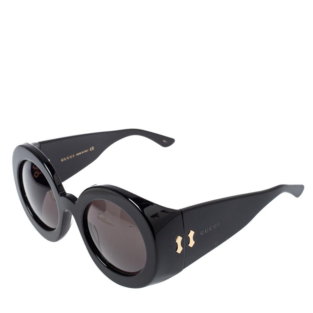 gucci black acetate sunglasses