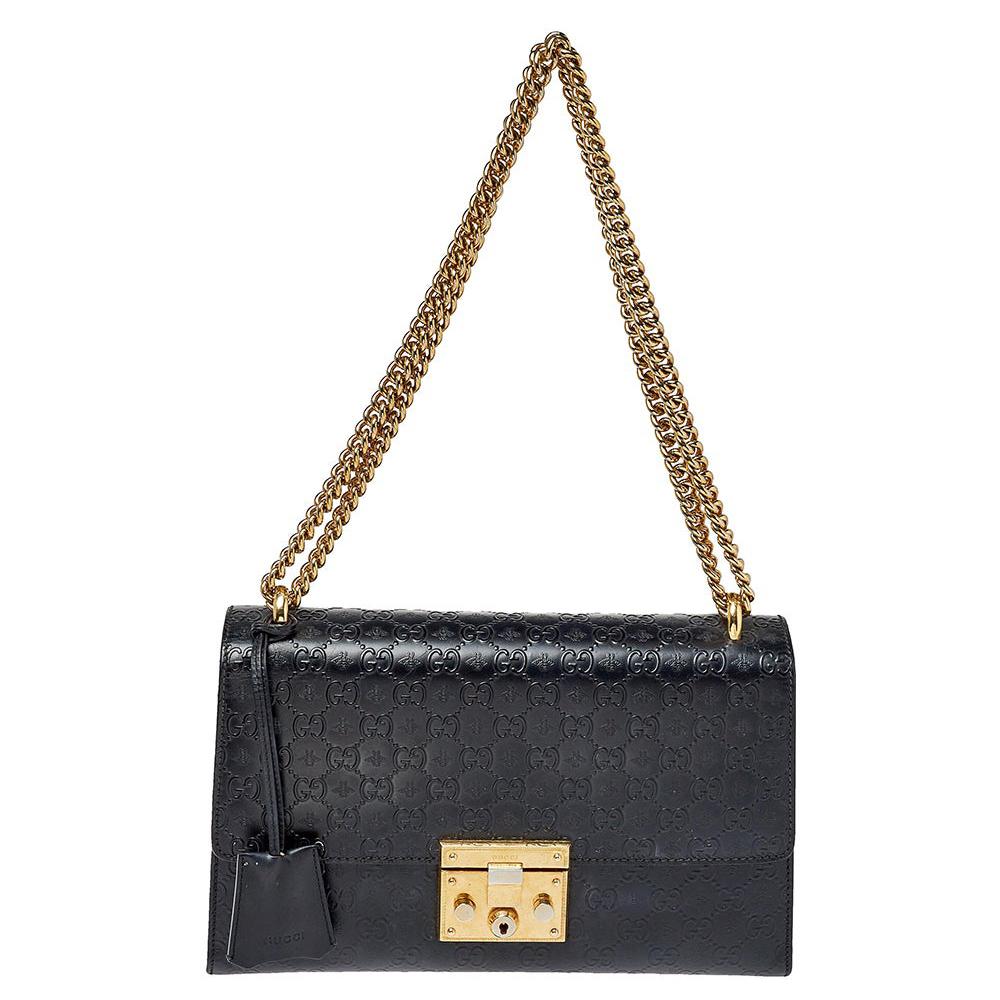 gucci medium padlock