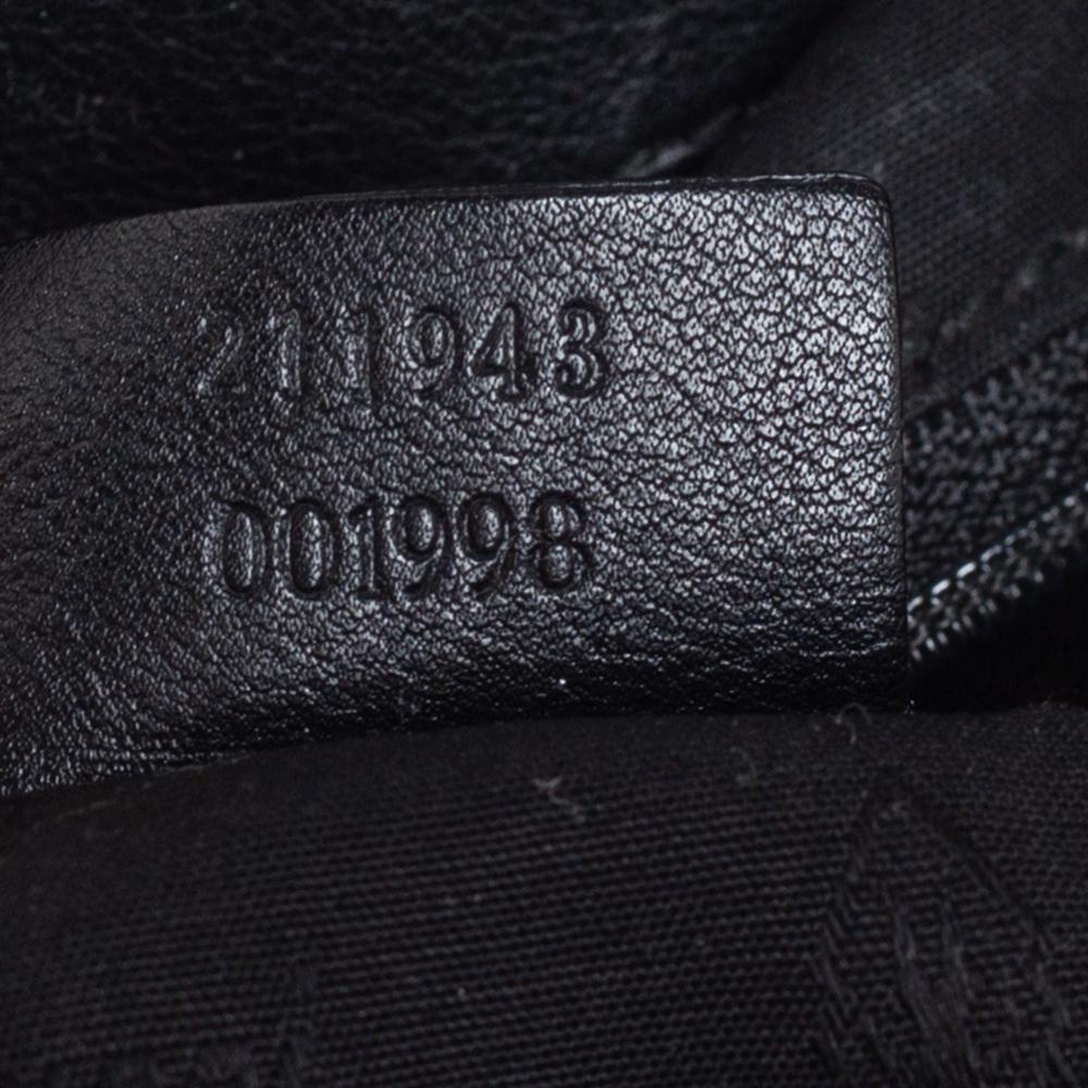 Gucci Black Guccissima Leather Large Sukey Tote 6