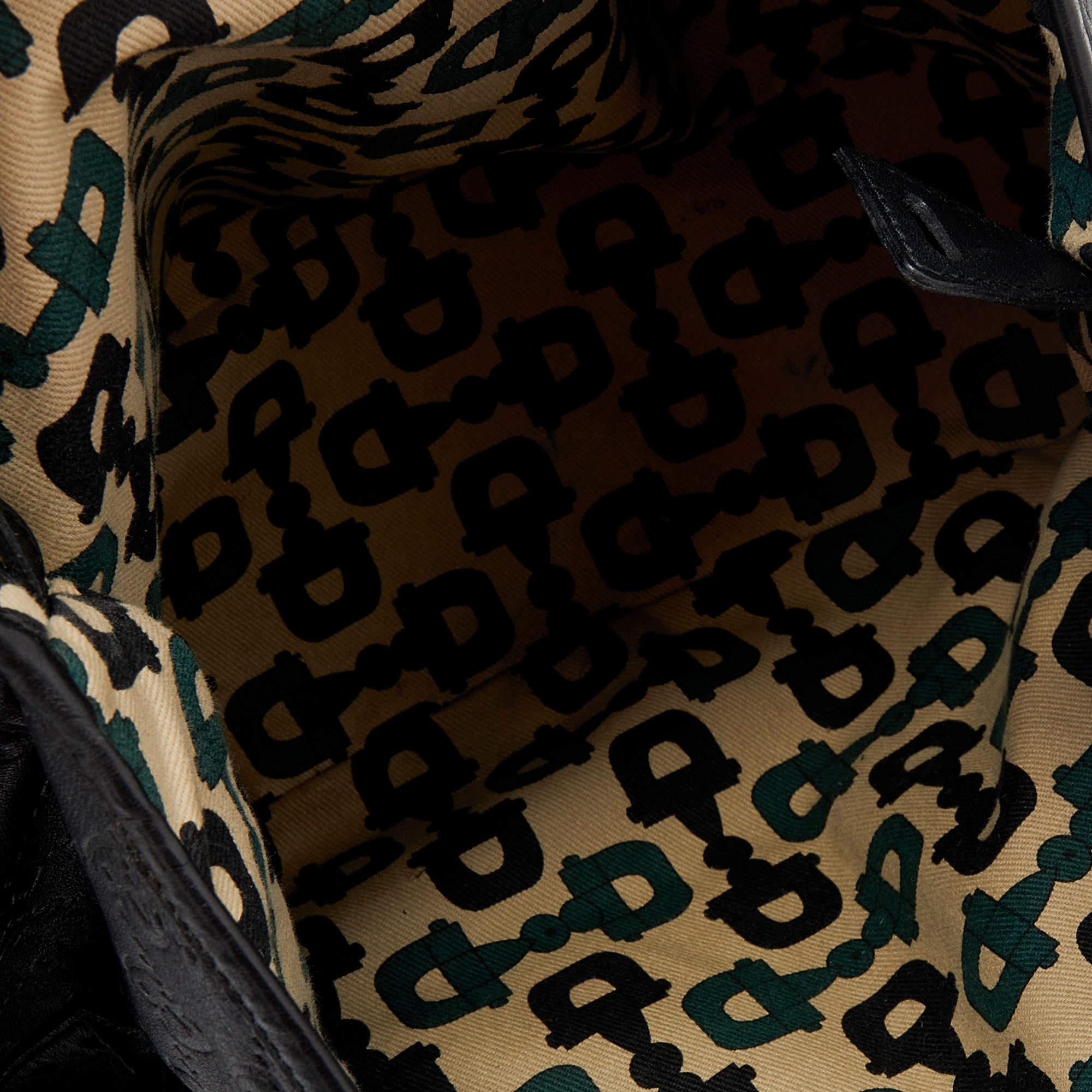 Gucci Black Guccissima Leather Pelham Shoulder Bag 7