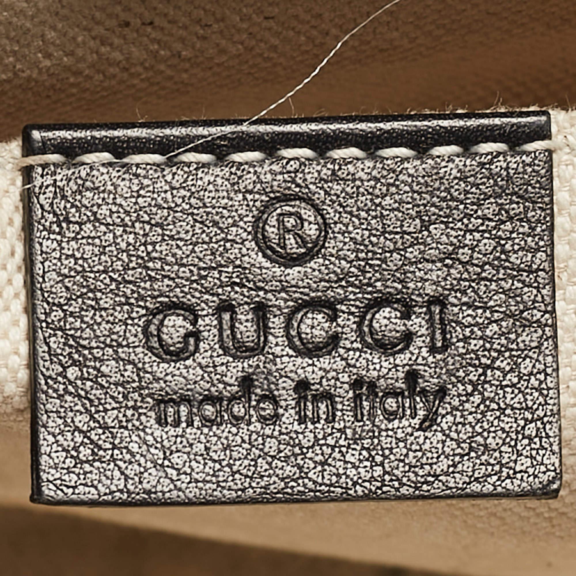 Gucci Black Guccissima Leather Small Emily Chain Shoulder Bag 9