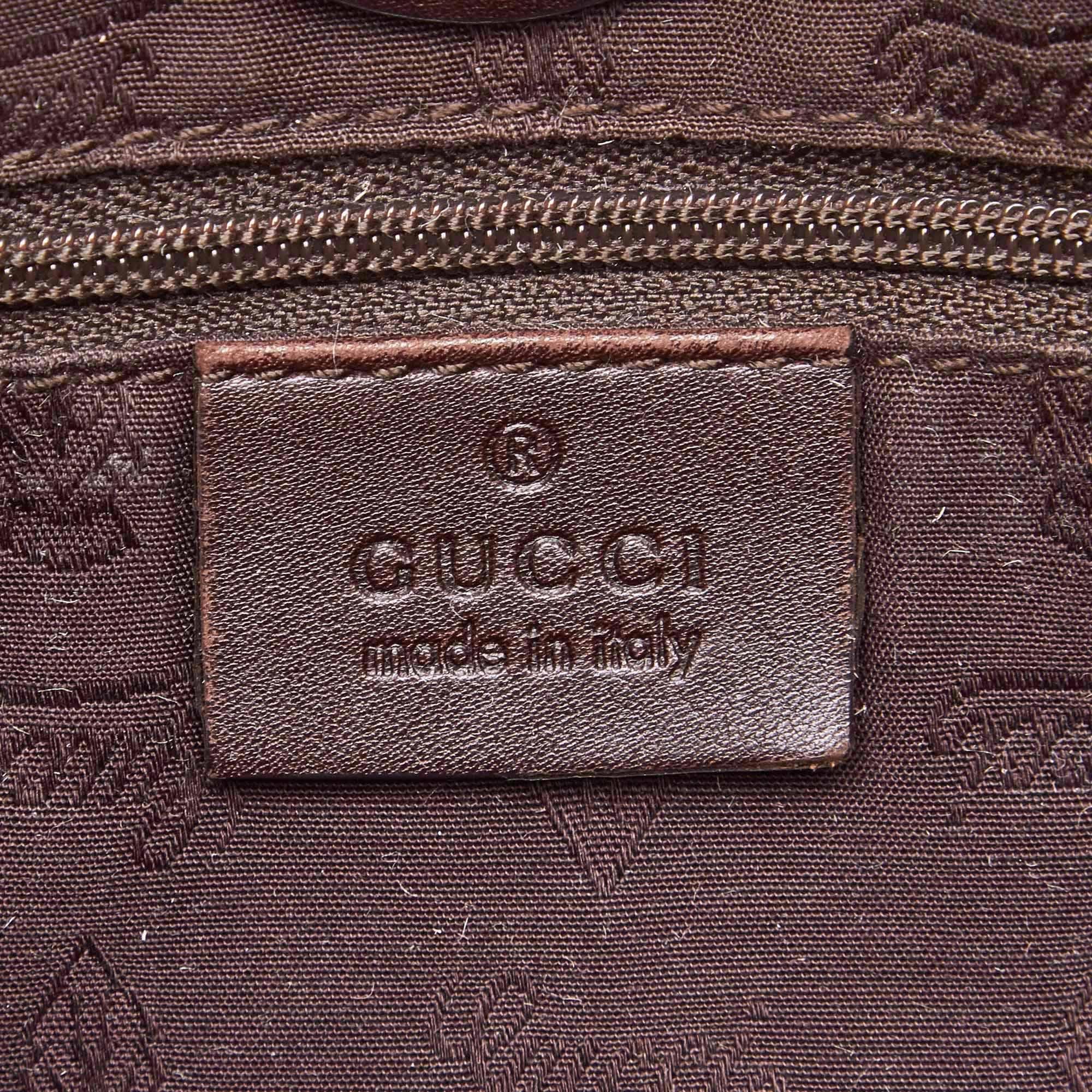 Gucci Black Guccissima Leather Sukey im Angebot 1