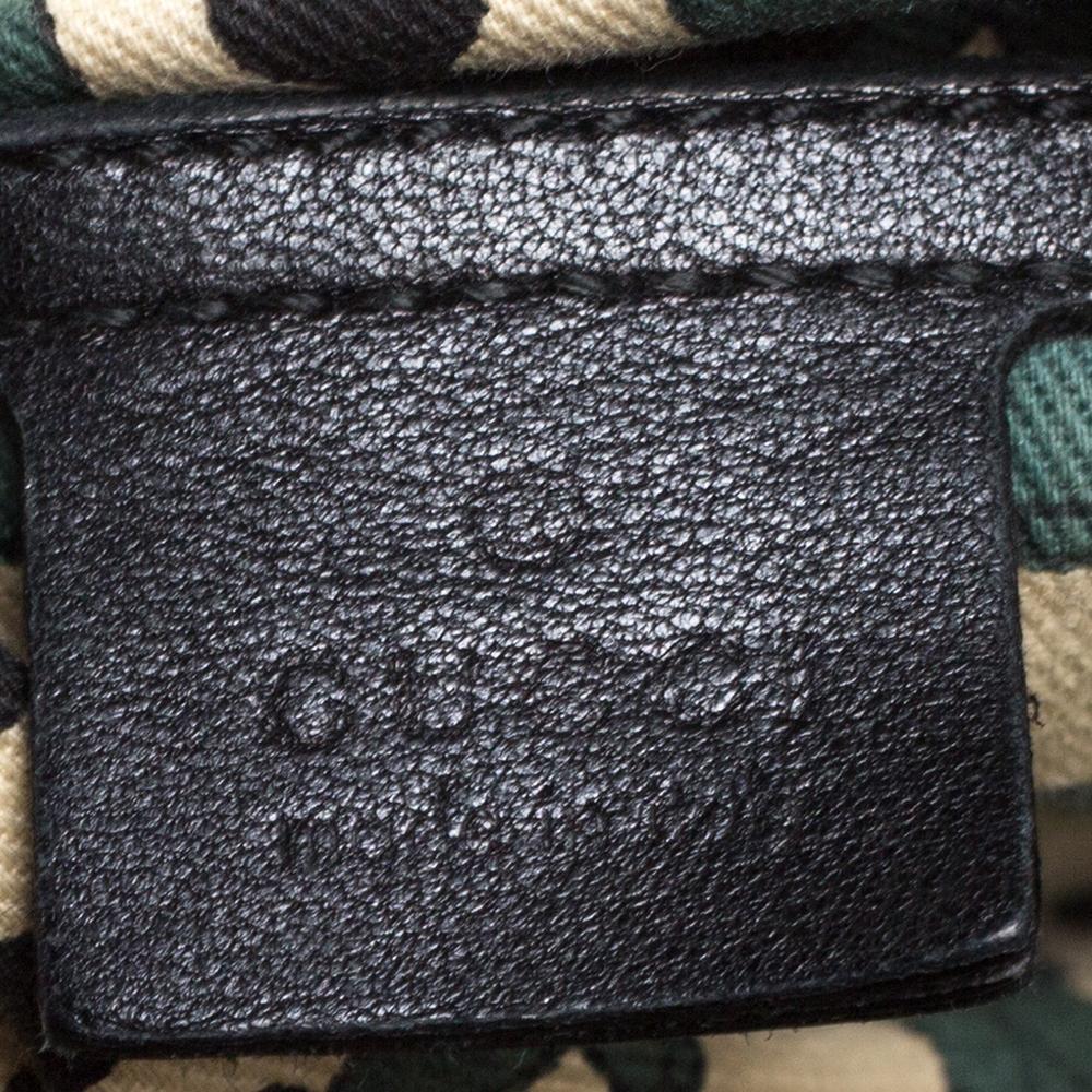 Gucci Black Guccissima Leather Tote 4