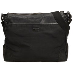 Gucci Black Guccissima Nylon Crossbody Bag