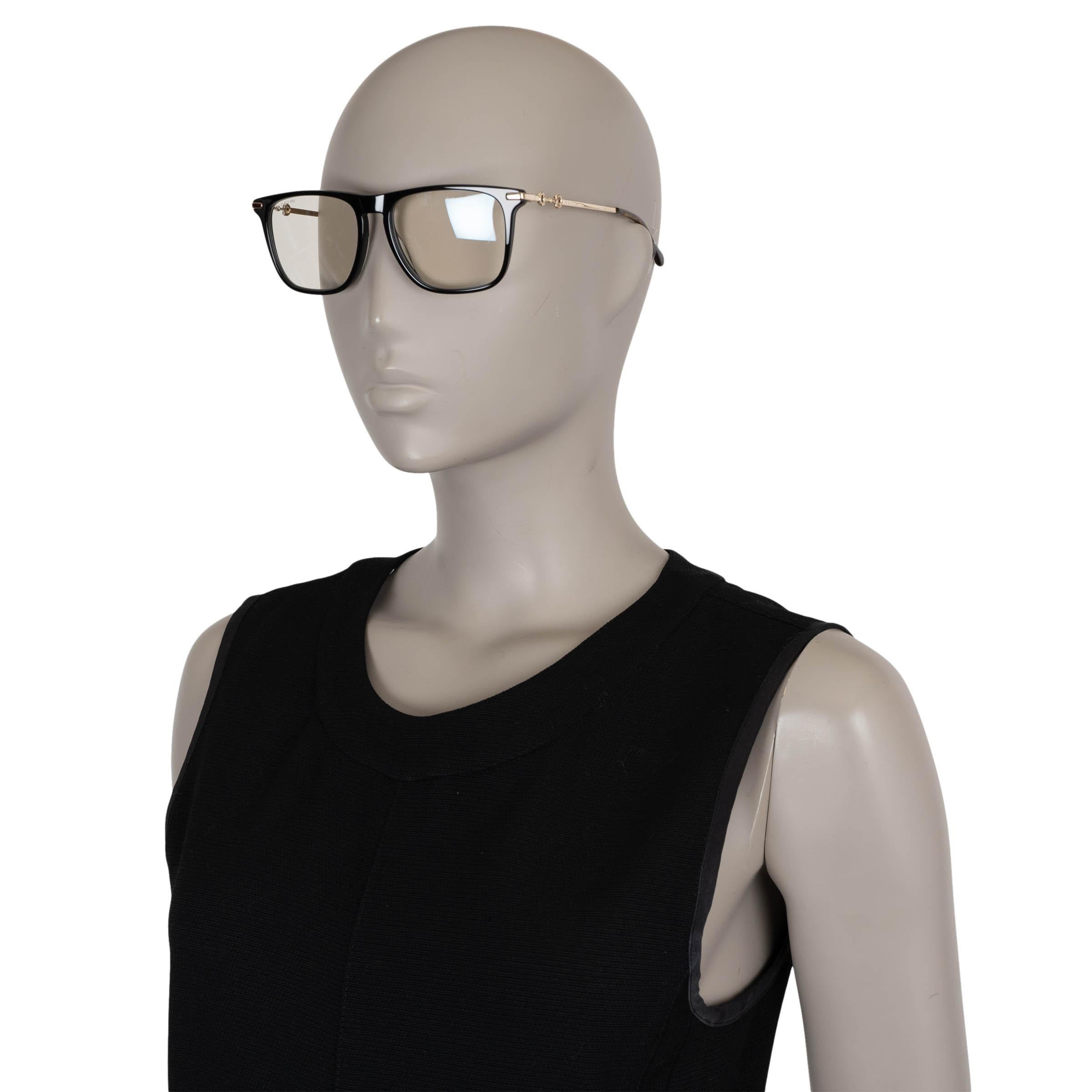 Women's GUCCI black HORSEBIT SQURE PHOTOCHROMIC Sunglasses GG0915S For Sale