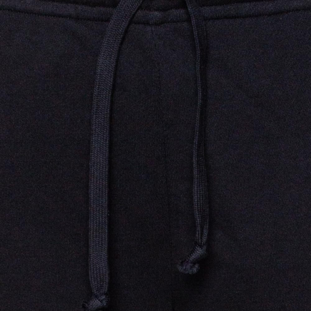 Gucci Black Knit Contrast Vertical Logo Print Track Pants M For Sale 3