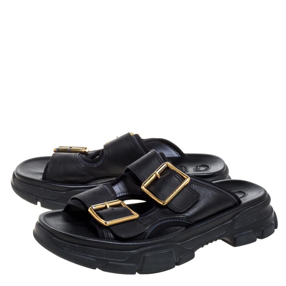 gucci aguru sandals