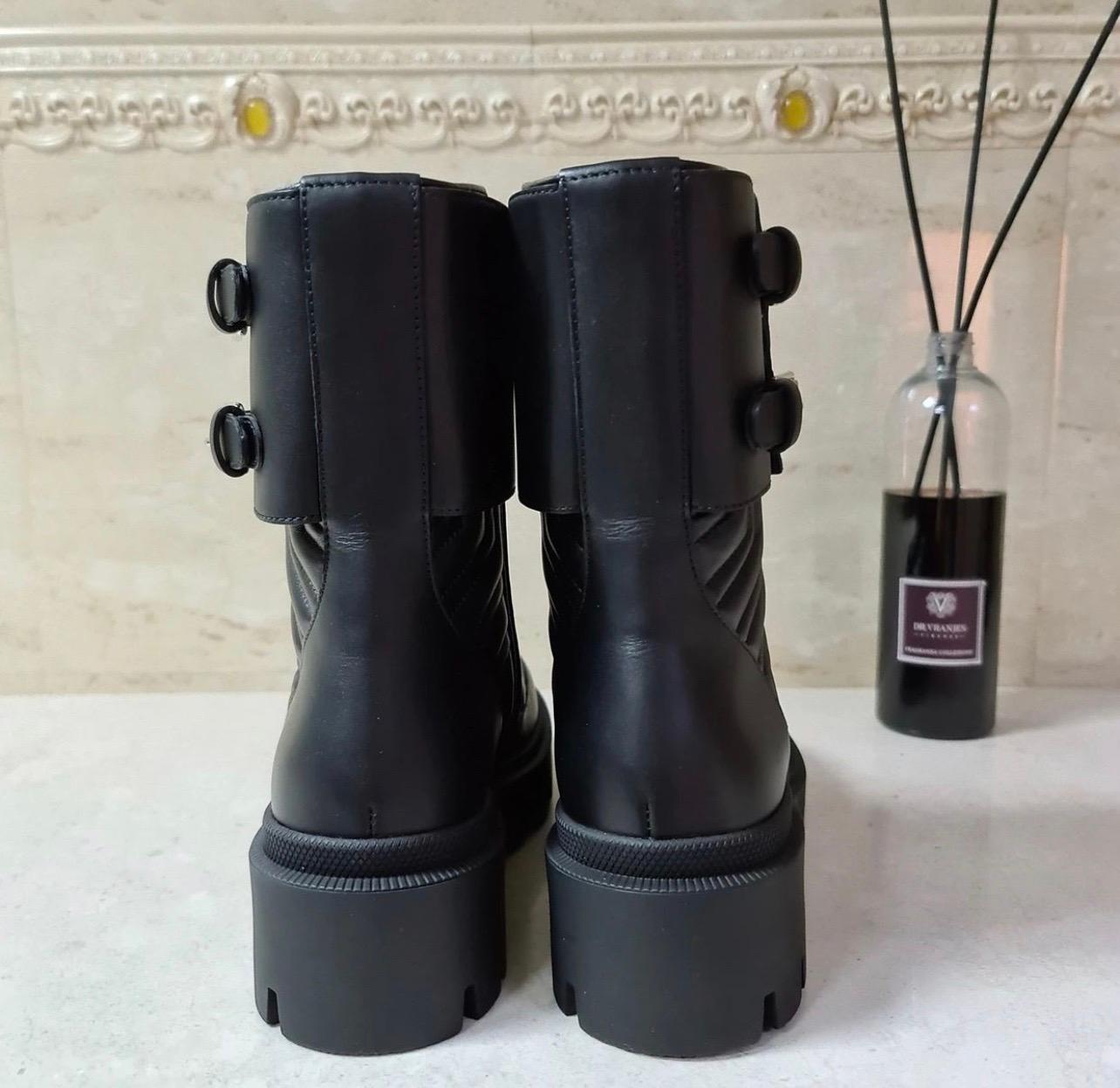 Women's Gucci Black Leather Ankle Boots