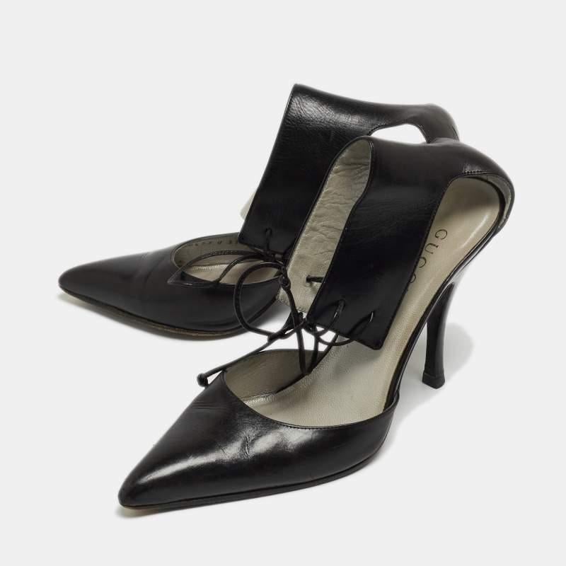 Make a chic style statement with these designer pumps. They showcase sturdy heels and durable soles, perfect for your fashionable outings!