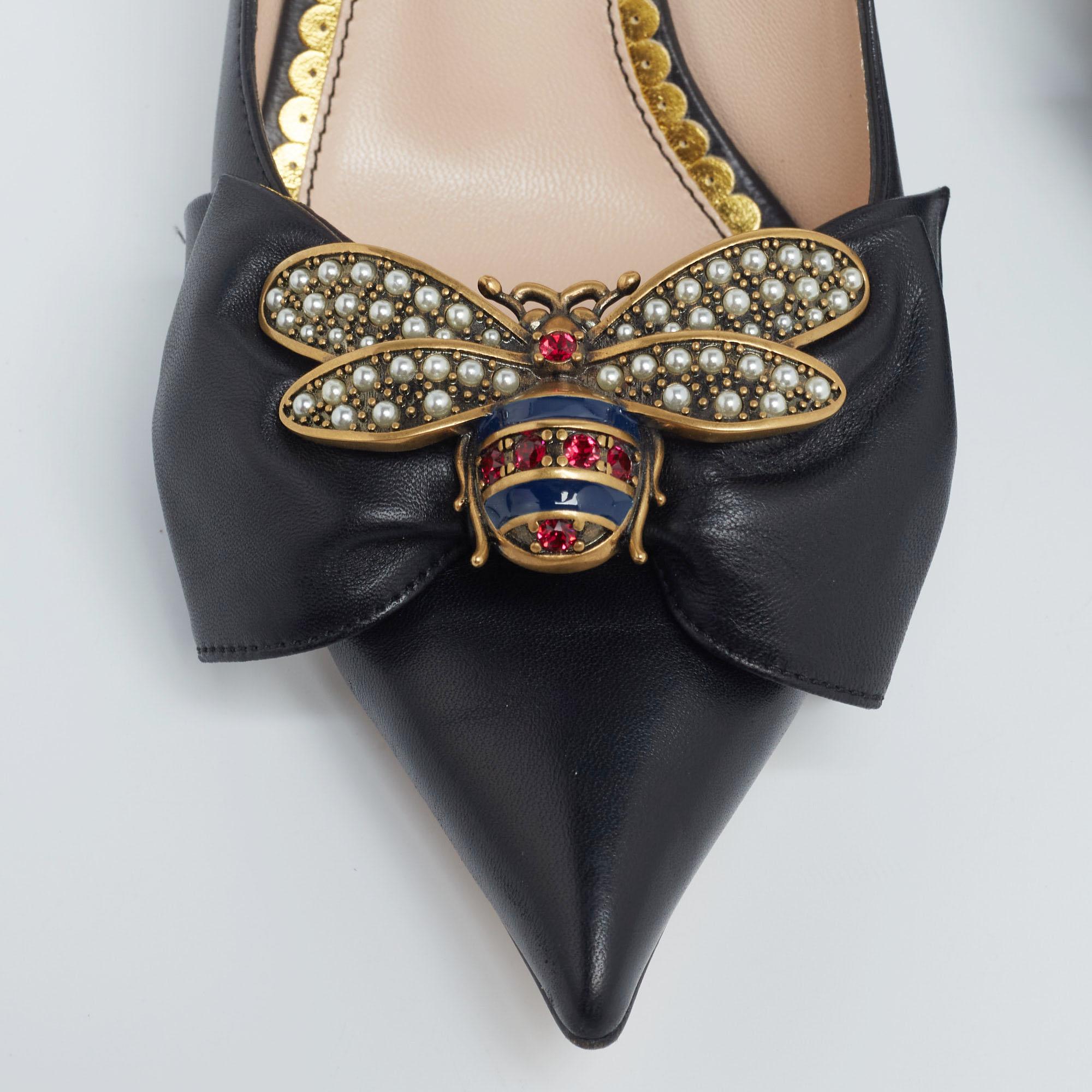 gucci bee pumps