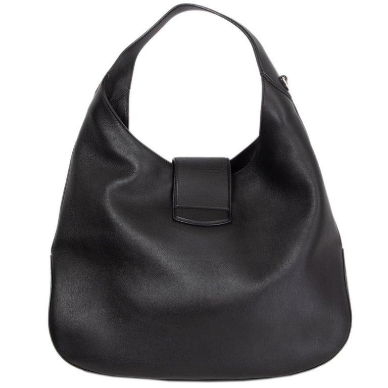 GUCCI black leather DIONYSUS LARGE HOBO Shoulder Bag For Sale at 1stDibs