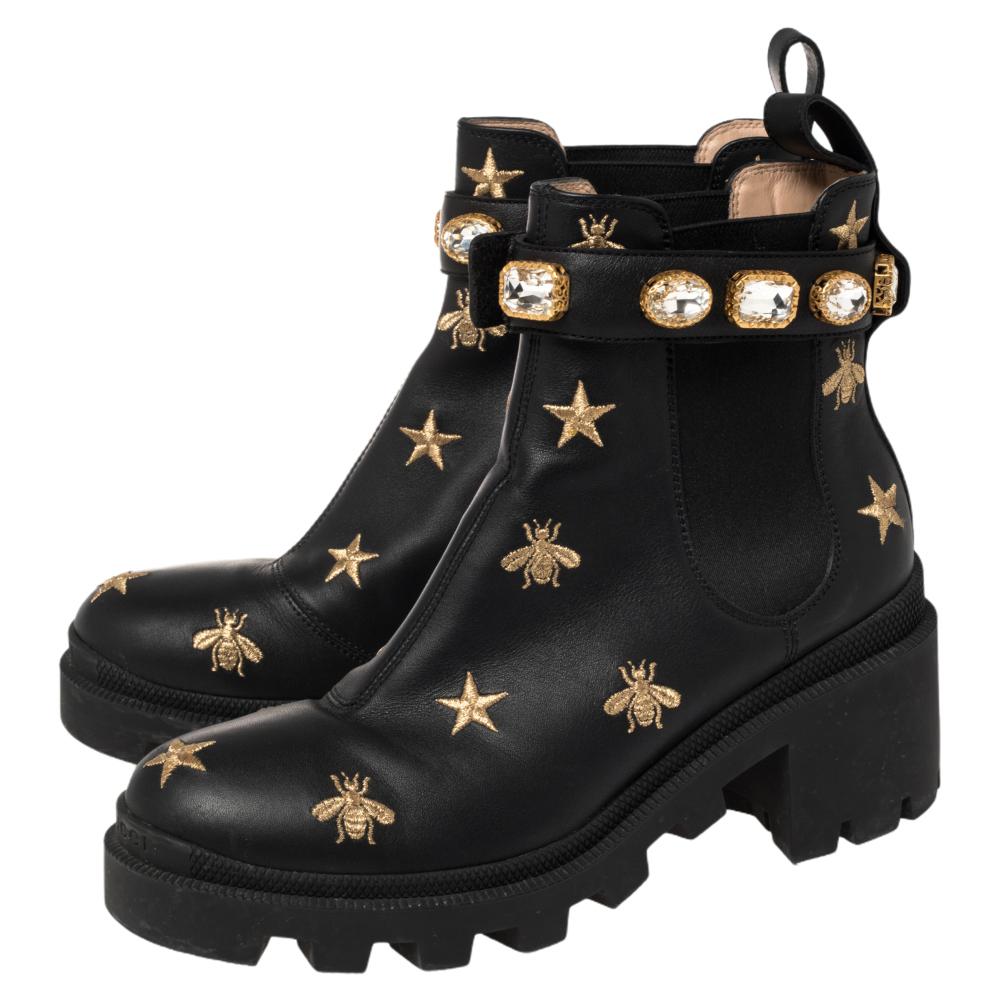 Gucci boots with snake on bottom sale