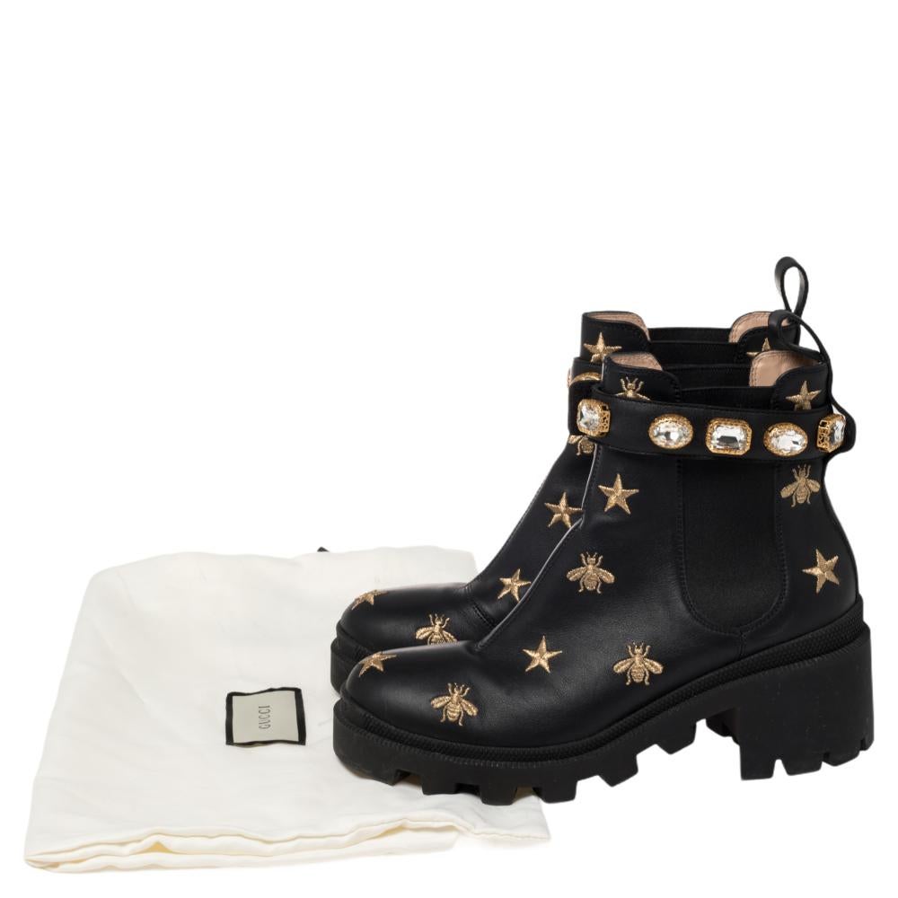 Gucci bee and shop star boots