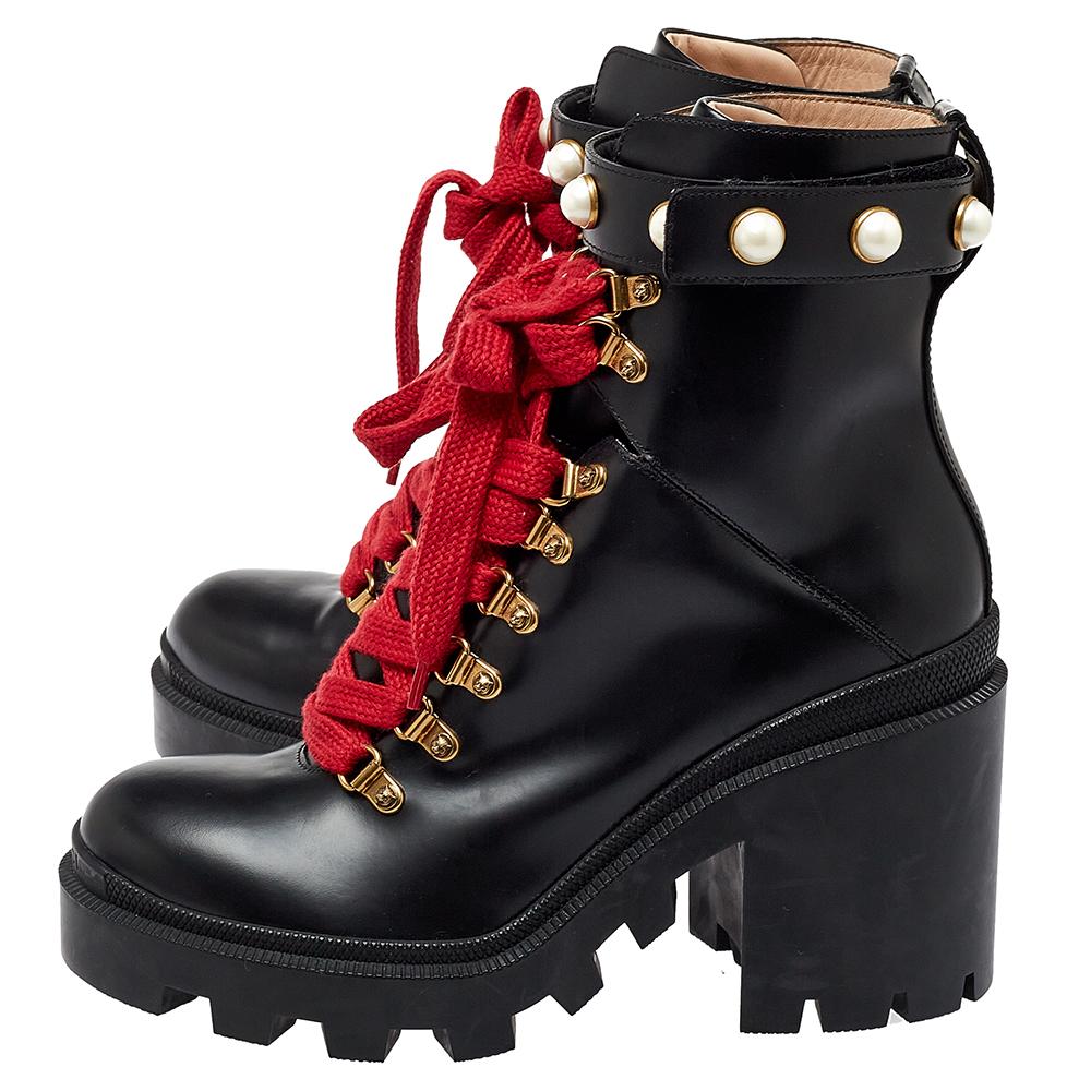 Gucci boots snake on bottom sales
