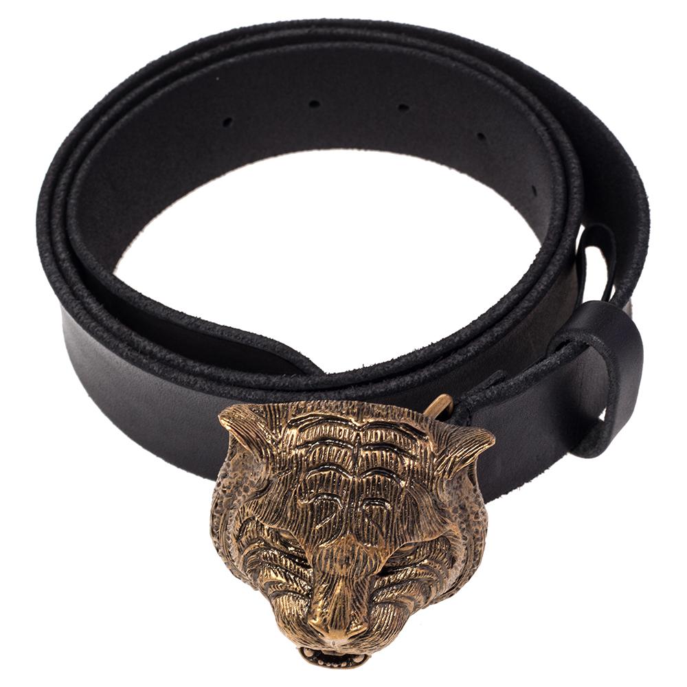 gucci feline belt