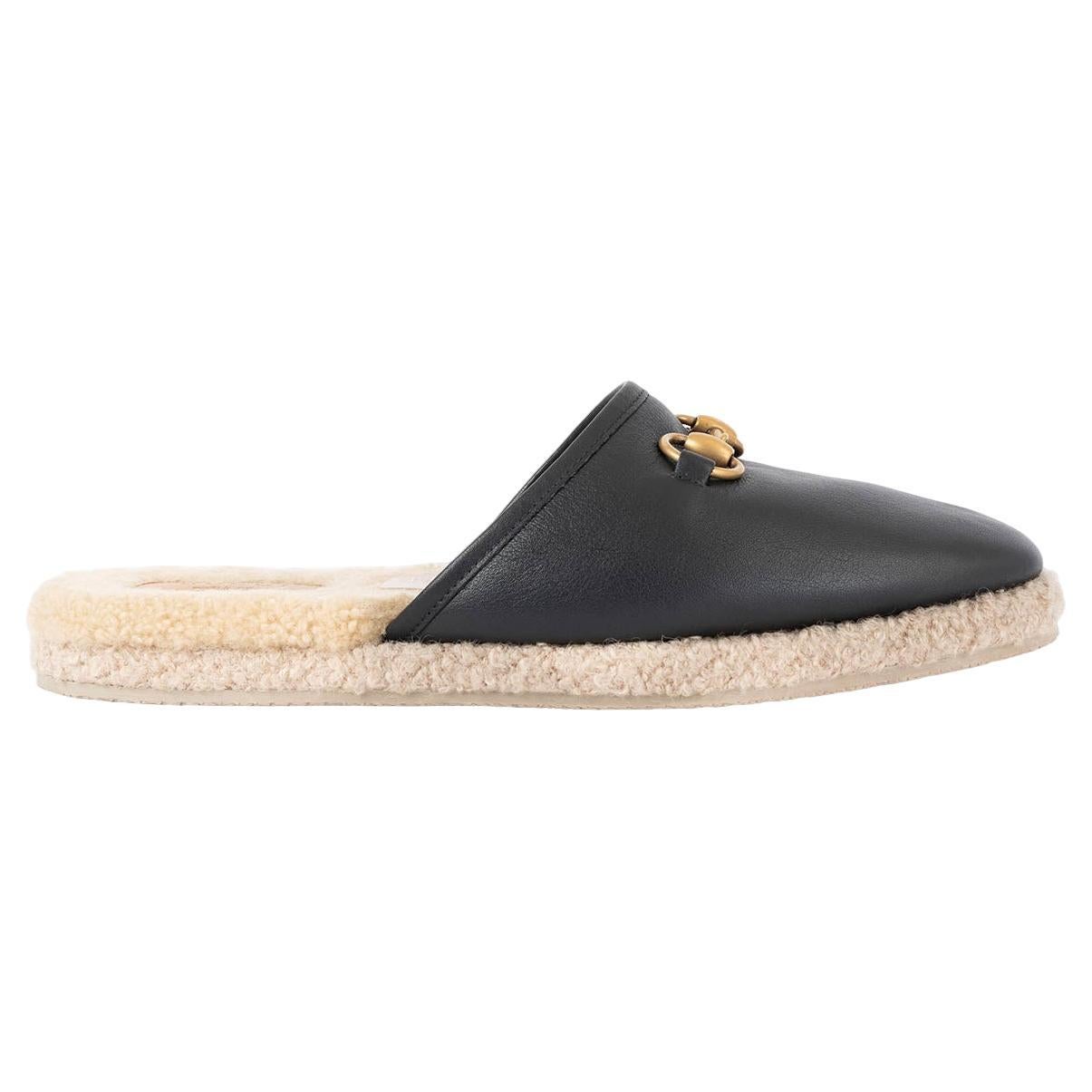 GUCCI FRIA SHEARLING LINED Slippers Shoes 40,5 taille 40 En vente sur  1stDibs