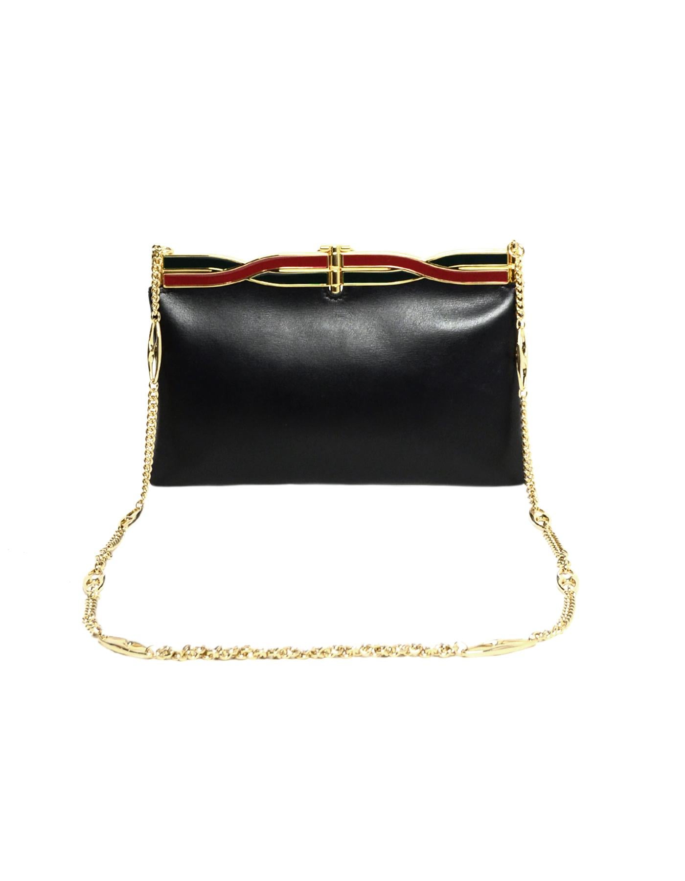 broadway python evening bag with twisted enamel