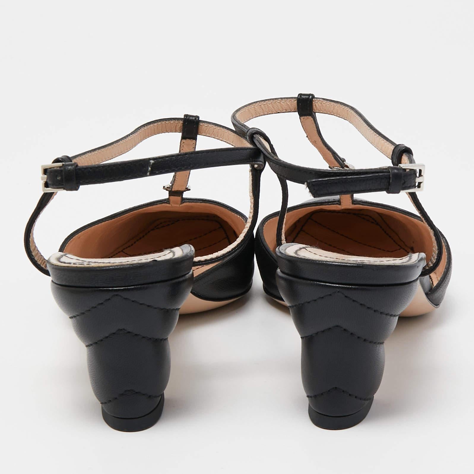 Discover the epitome of elegance with these Gucci women's pumps. Meticulously designed, these heels seamlessly marry fashion and comfort, ensuring you shine in every setting.