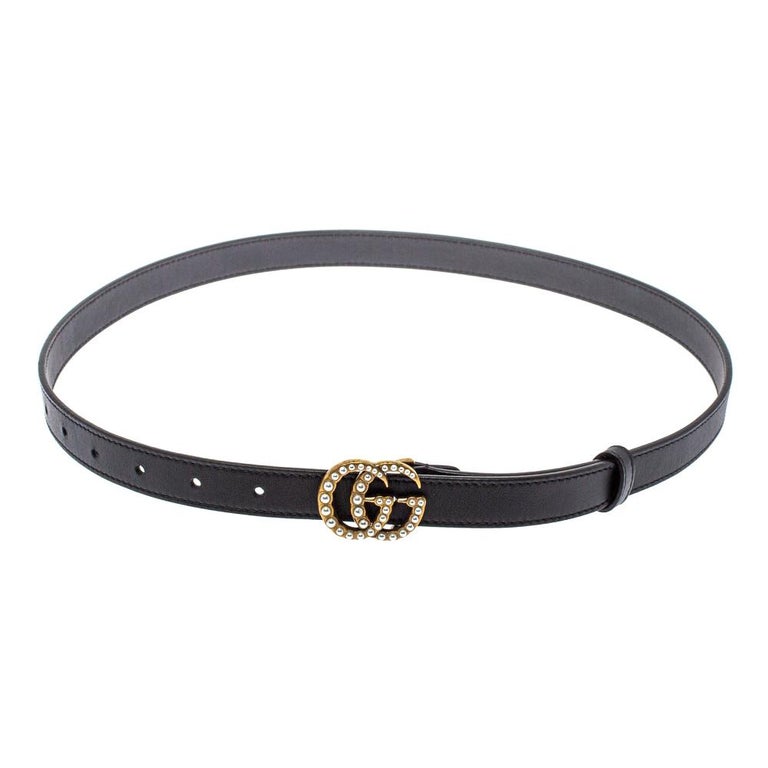 Gucci Black GG Buckle Belt at 1stDibs  gucci black buckle belt, old gucci  belt, gucci belt buckle