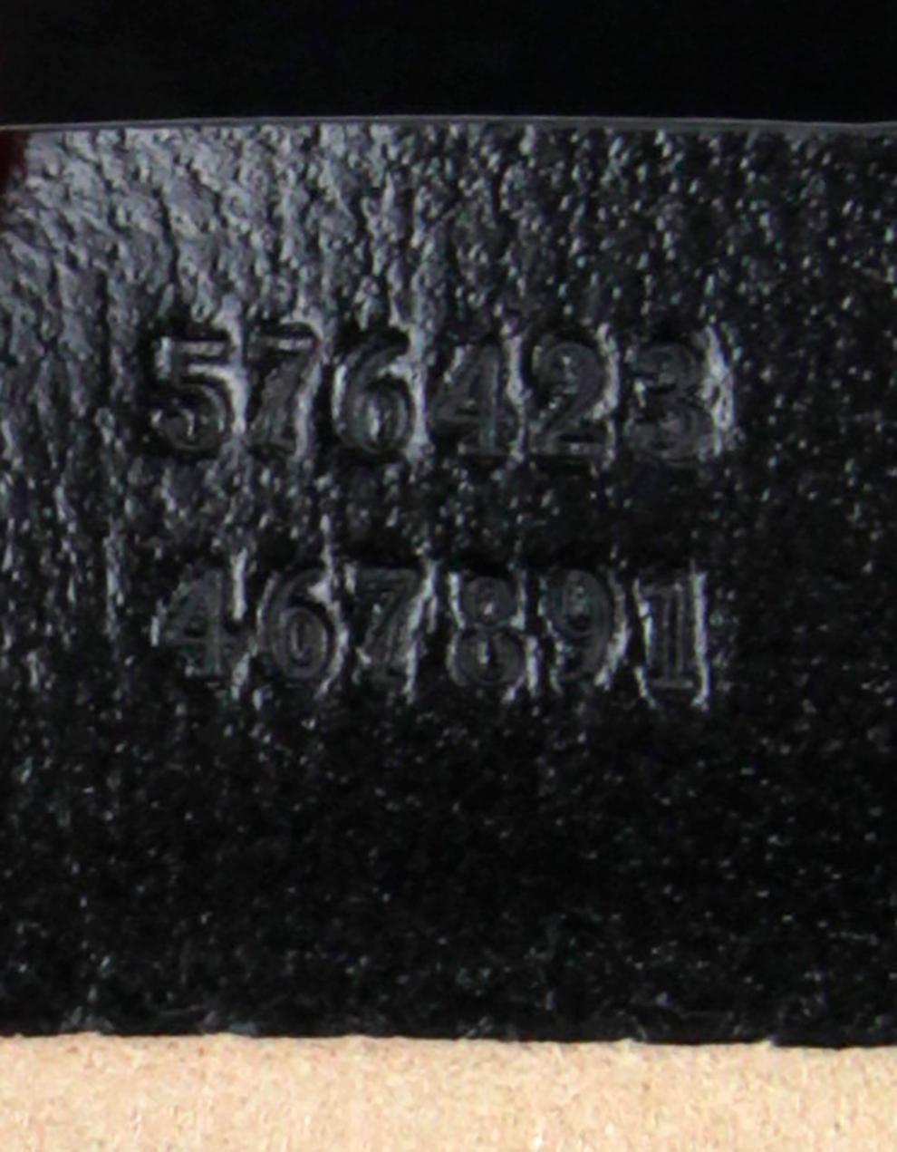 Gucci Black Leather GG Mini Marina Chain Shoulder Bag rt. $2, 590 2