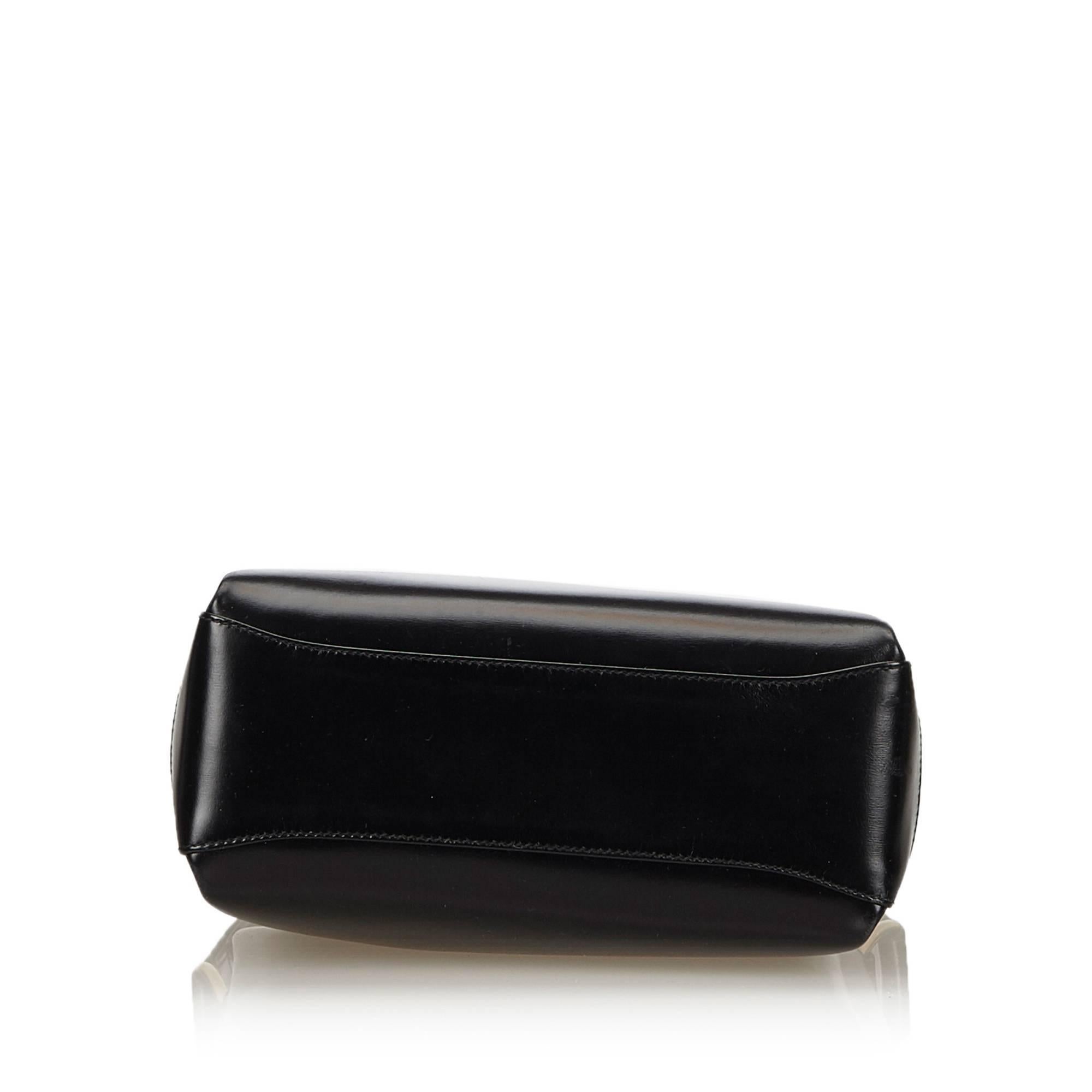 Women's or Men's Gucci Black Leather Handbag