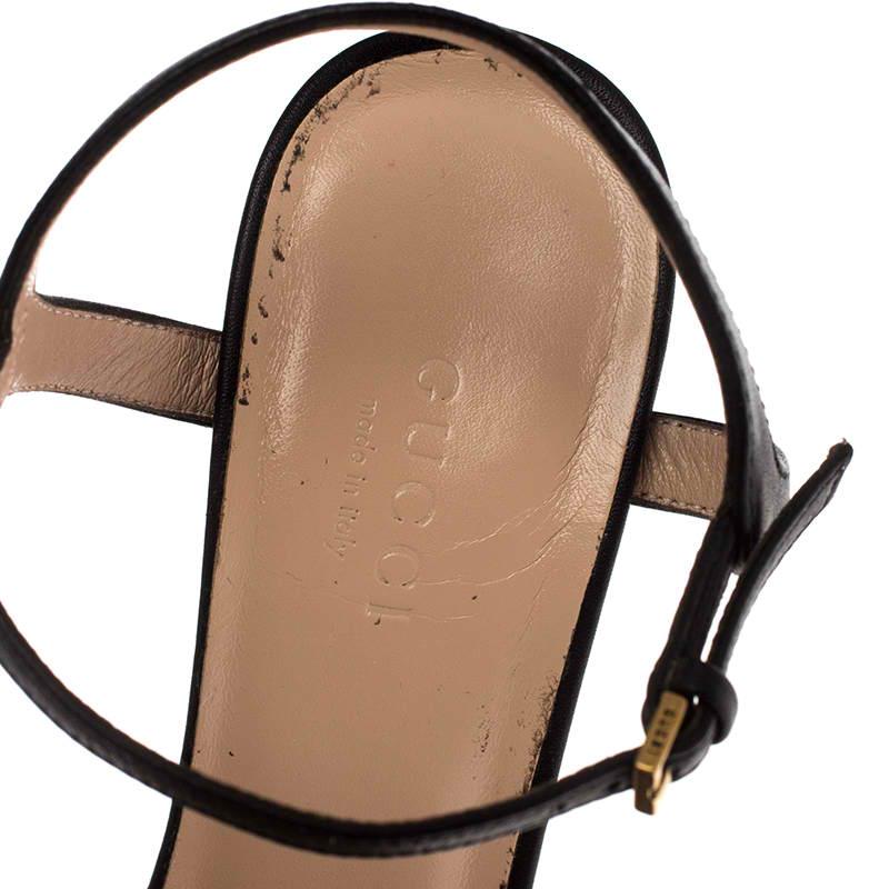 gucci horsebit heel sandal