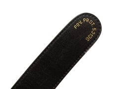 Gucci Black Leather Horsebit Belt