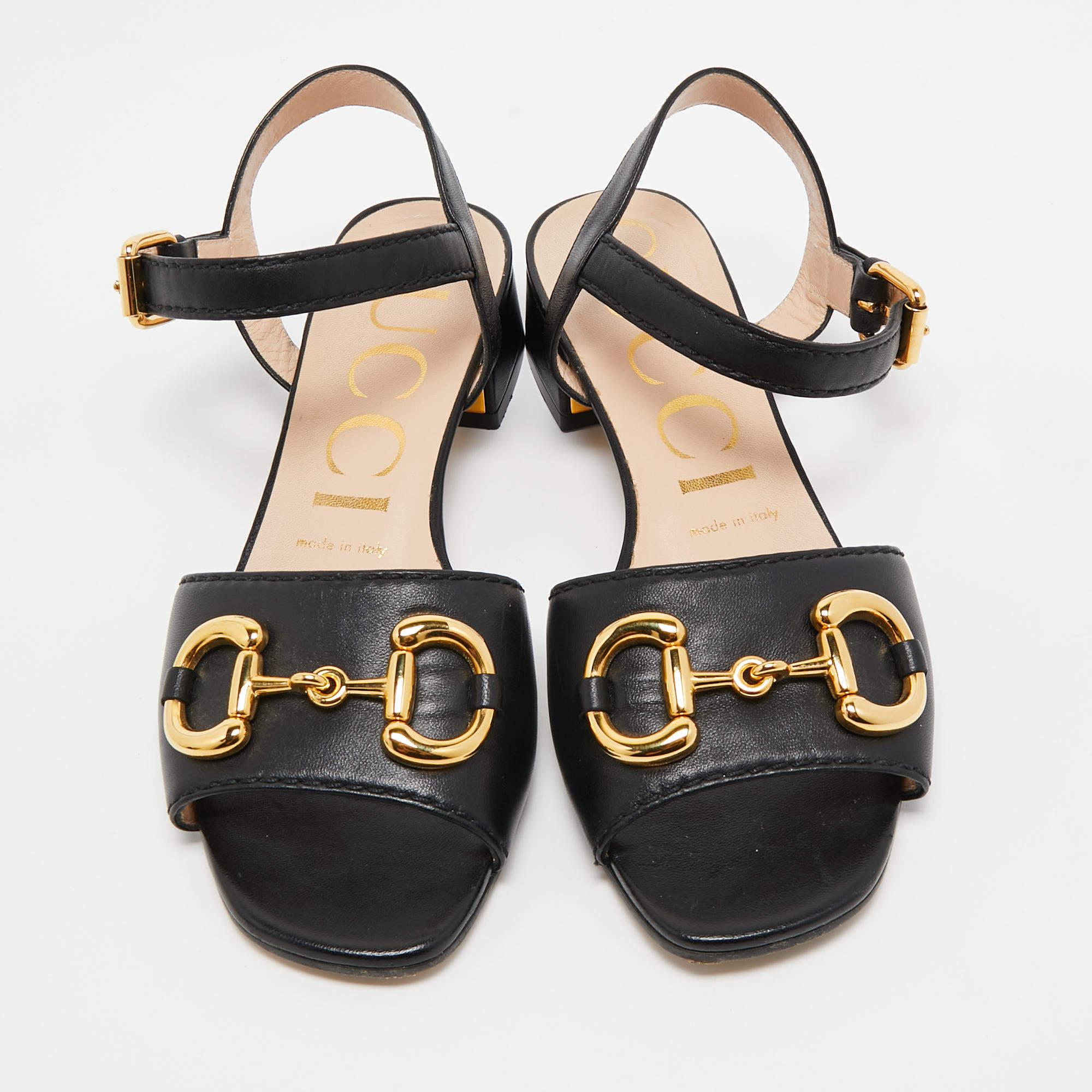 Elevate your ensemble with these Gucci Horsebit sandals for women. Meticulously crafted, they combine luxury and comfort, creating a statement pair that's both fashionable and fabulous for every occasion.

Includes: Original Dustbag, Original Box