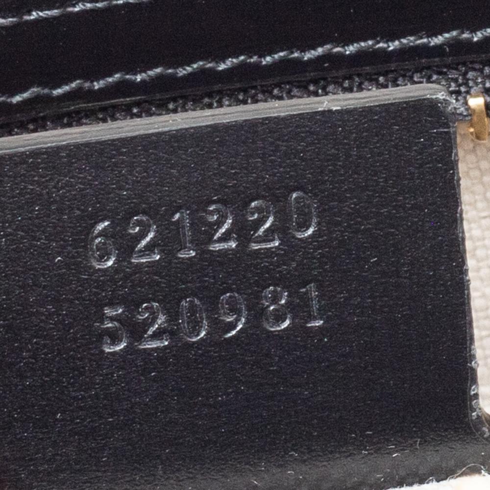 Gucci Black Leather Horsebit Shoulder Bag 3