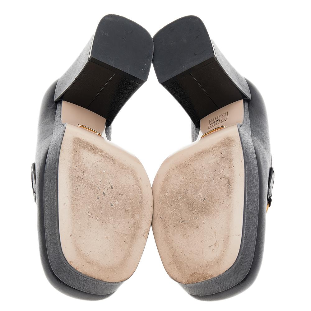 gucci heeled loafers