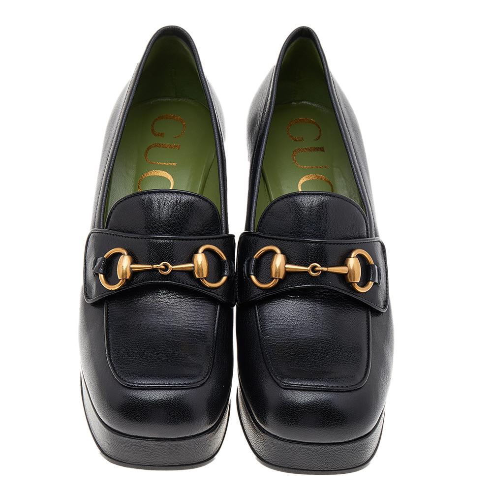 Gucci houdan platform pump deals
