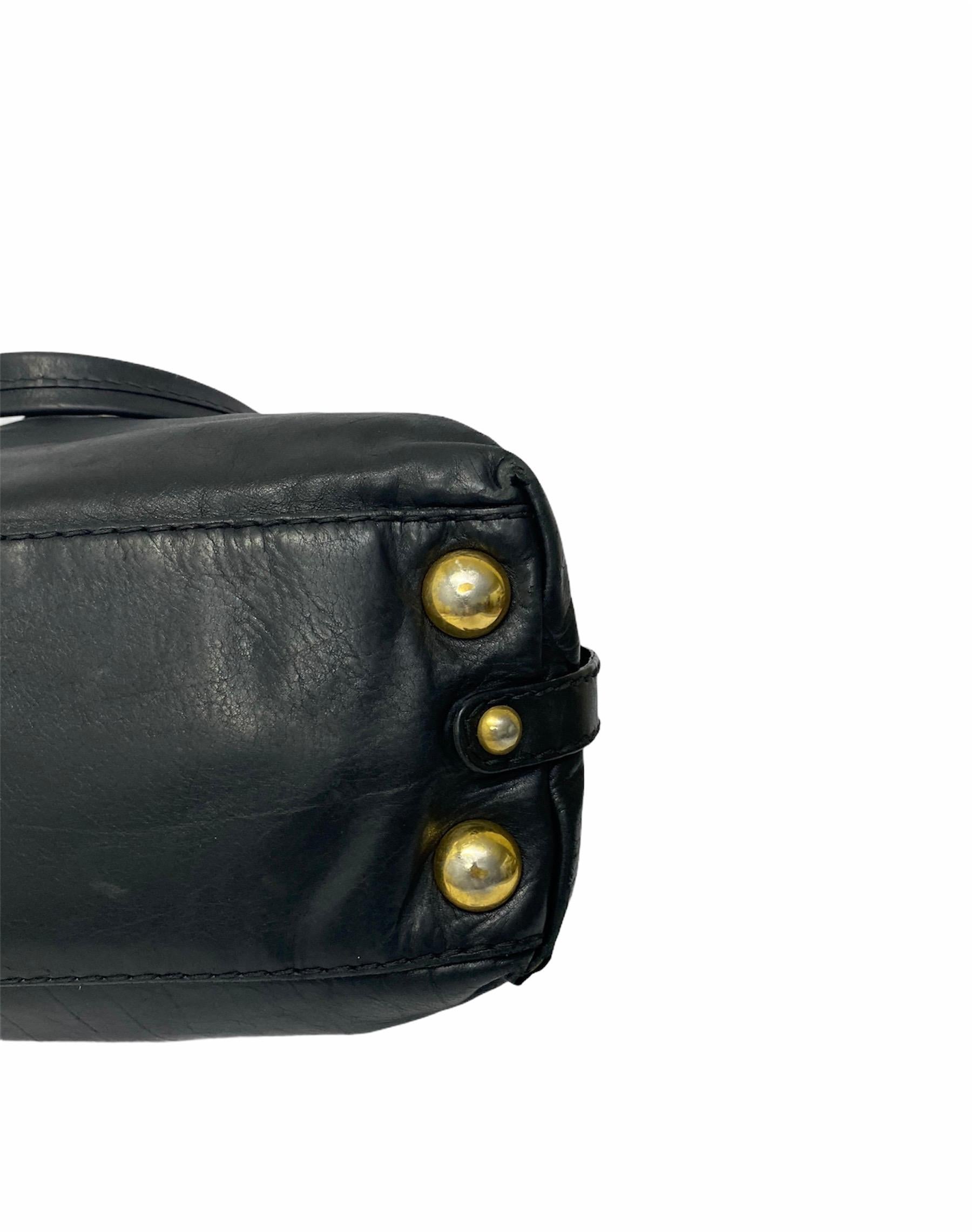Gucci Black Leather Hysteria Bag  3