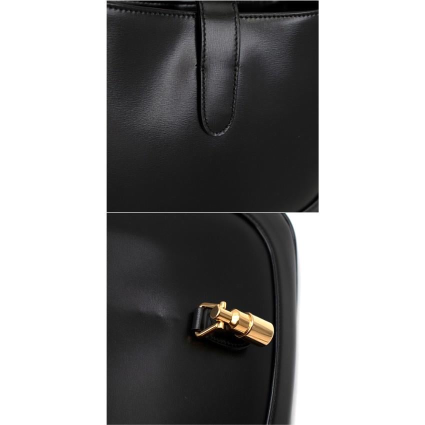 Gucci Black Leather Jackie 1961 Small Hobo Bag 4