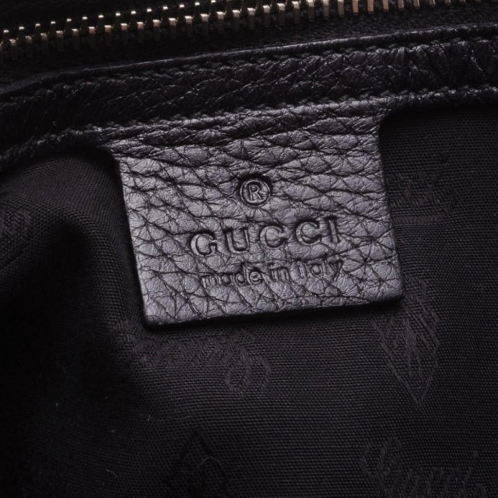 Gucci Black Leather Jungle Messenger 3