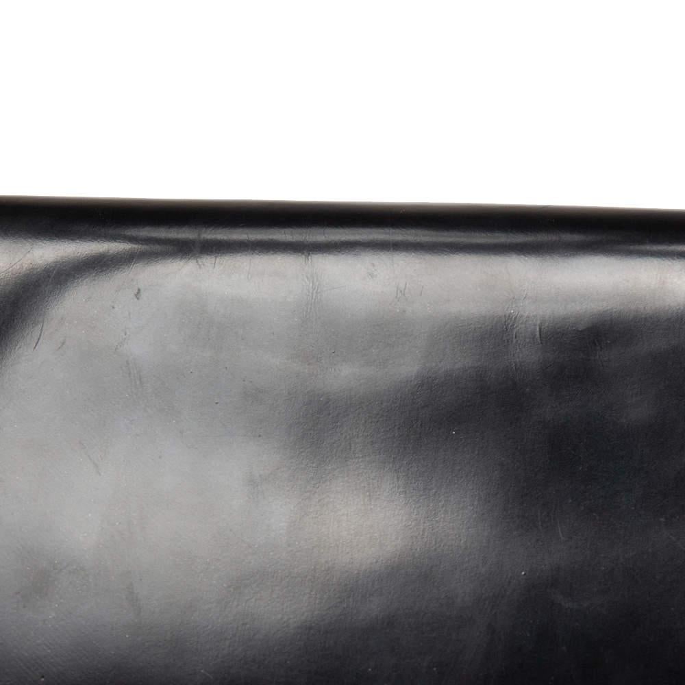 Gucci Black Leather Large Dialux Queen Tote 6
