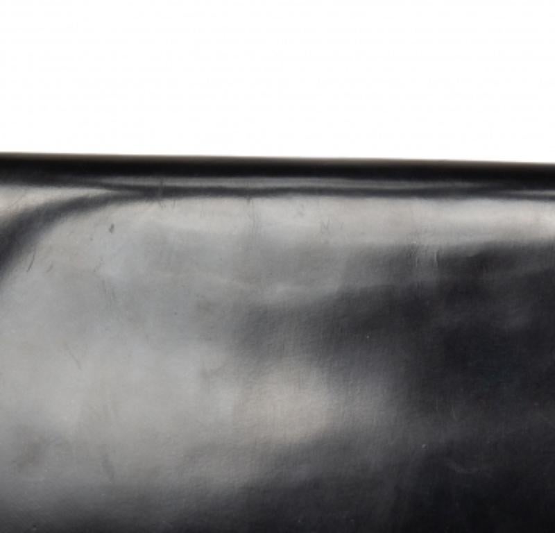 Gucci Black Leather Large Dialux Queen Tote For Sale 4