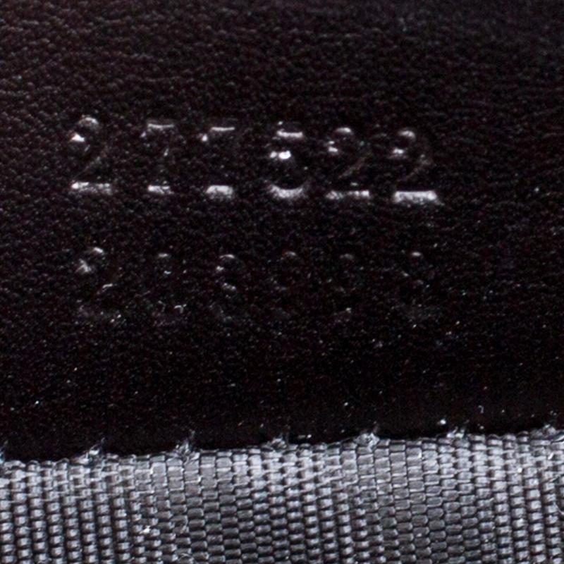 Gucci Black Leather Medium 1973 Double G Shoulder Flap Bag 3