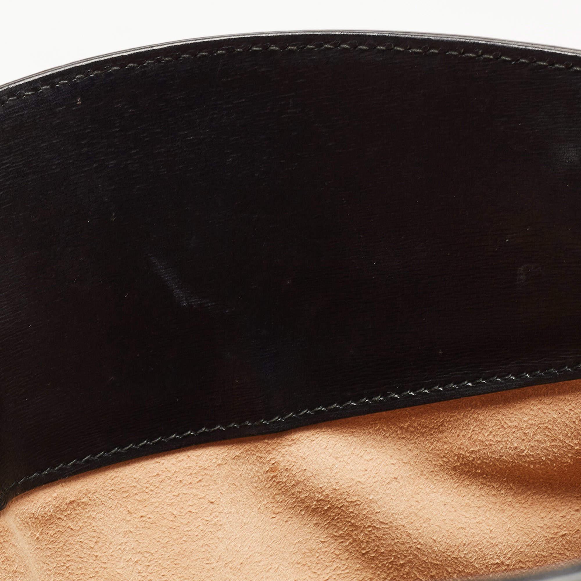 Gucci Black Leather Medium Arli Shoulder Bag 8