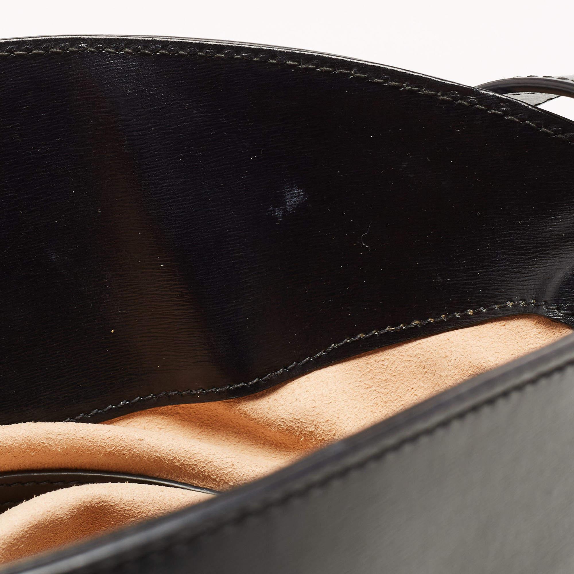Gucci Black Leather Medium Arli Shoulder Bag 9