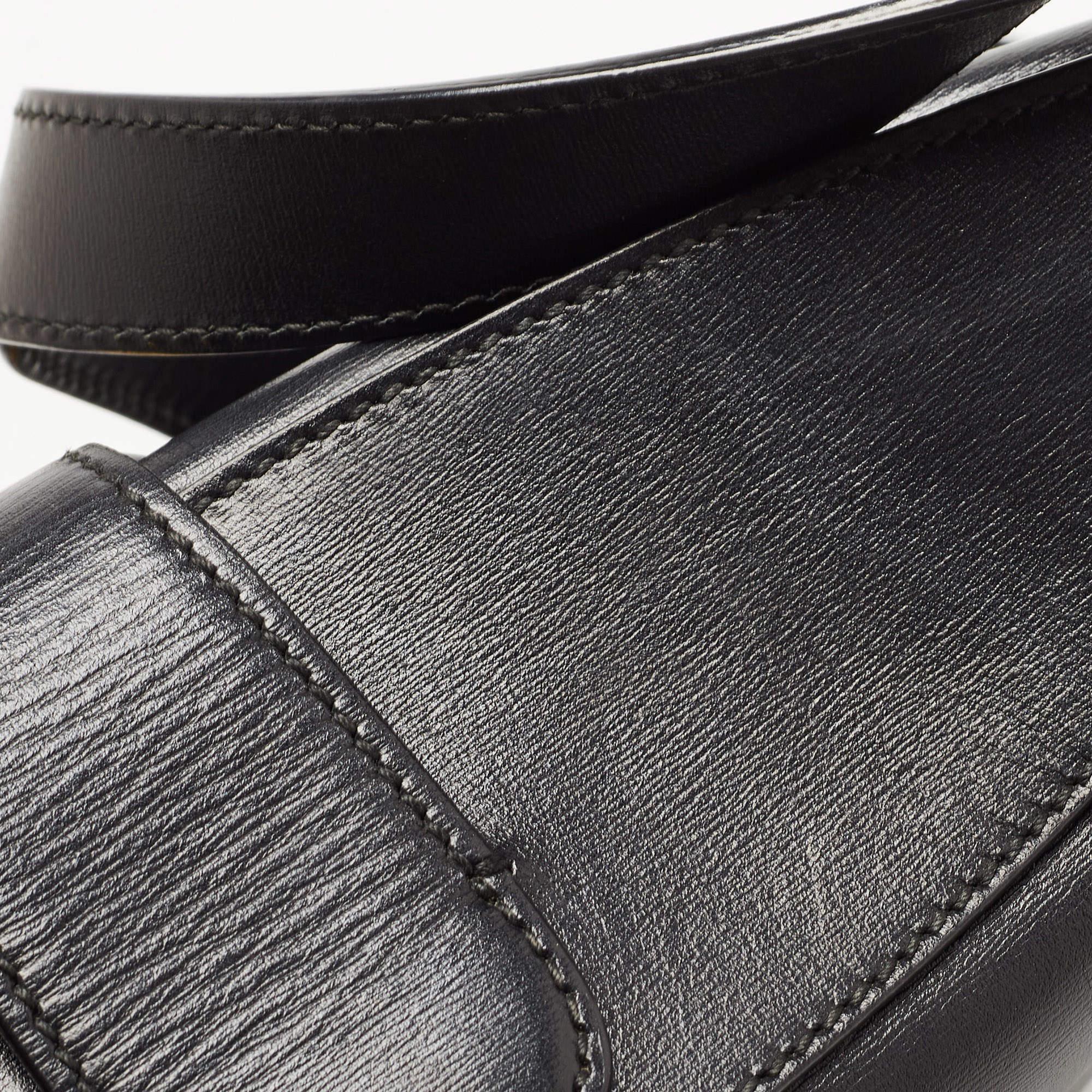Gucci Black Leather Medium Arli Shoulder Bag 16
