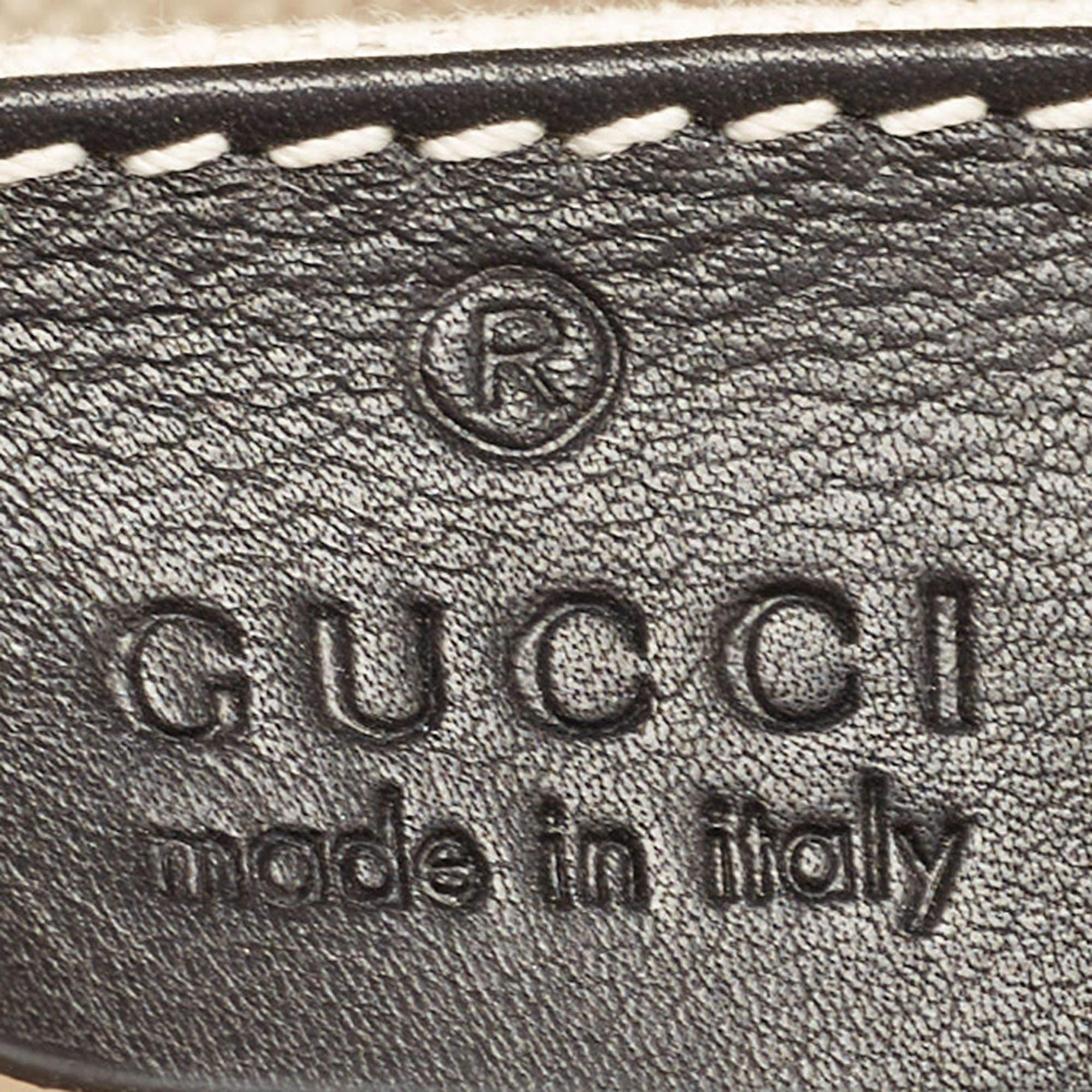 Gucci Black Leather Medium Dionysus Bamboo Top Handle Bag 13