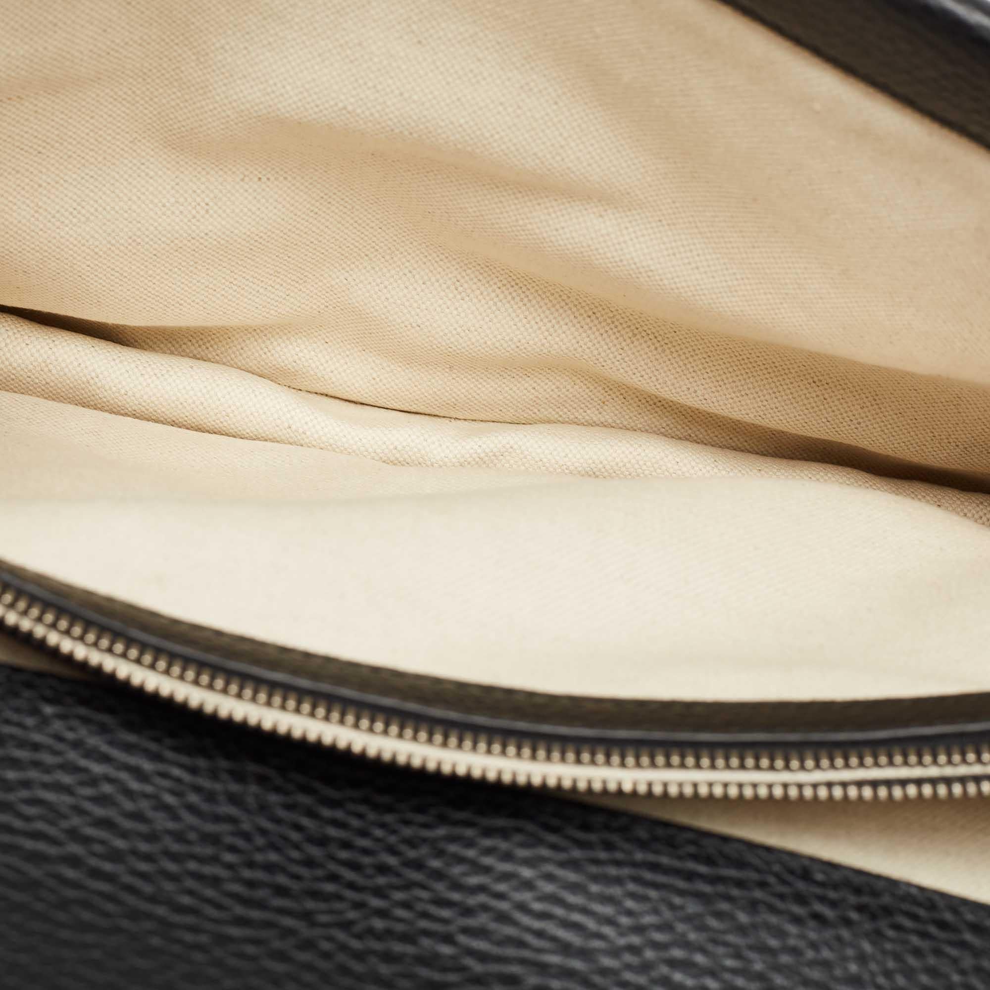 Gucci Black Leather Medium Dionysus Shoulder Bag 9