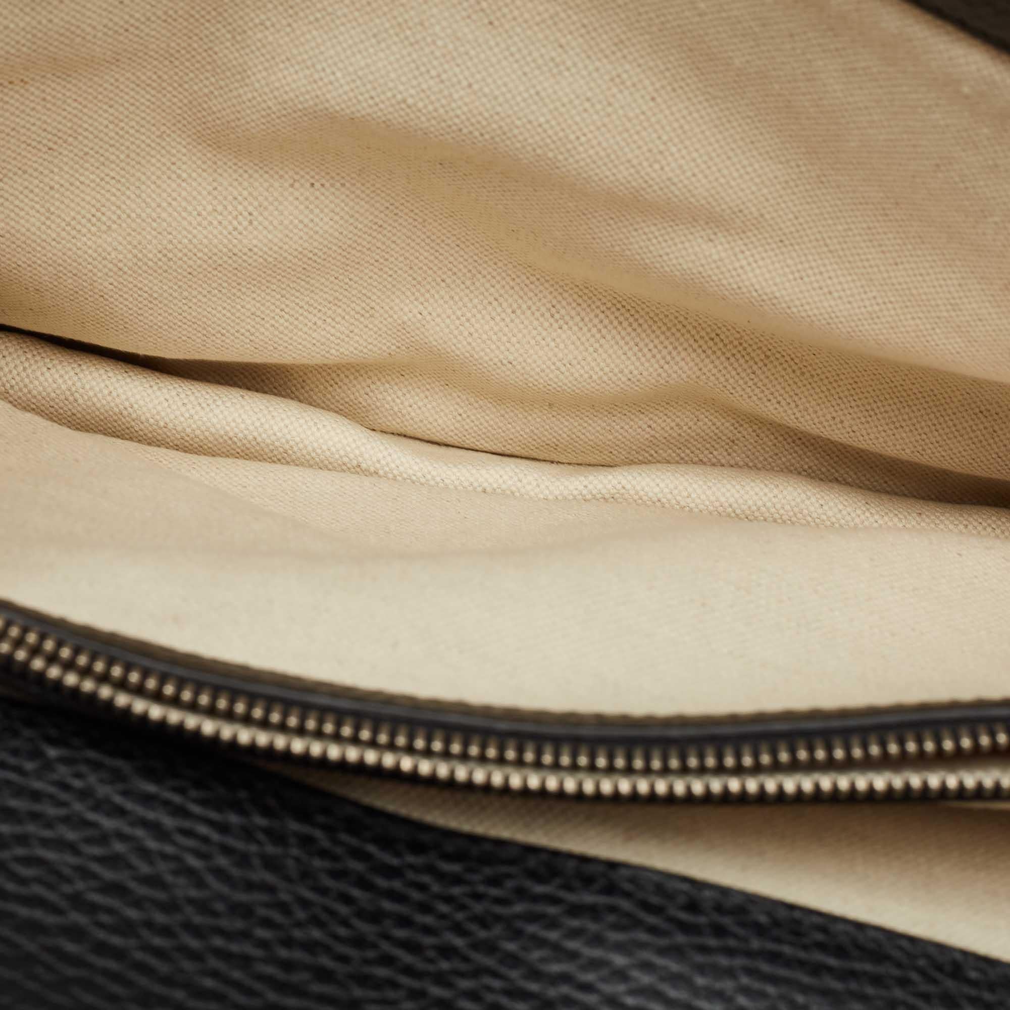 Gucci Black Leather Medium Dionysus Shoulder Bag 10