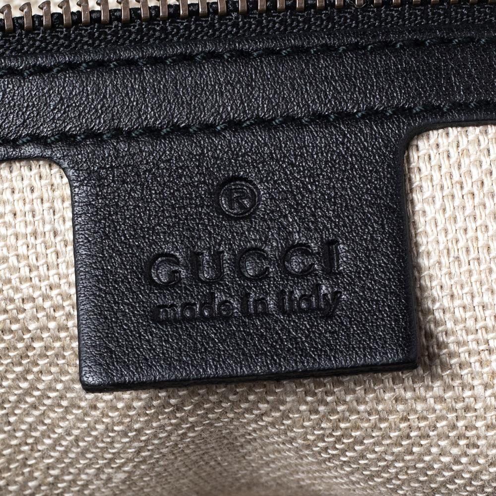 Gucci Black Leather Medium Gucci 1970 Shoulder Bag 2