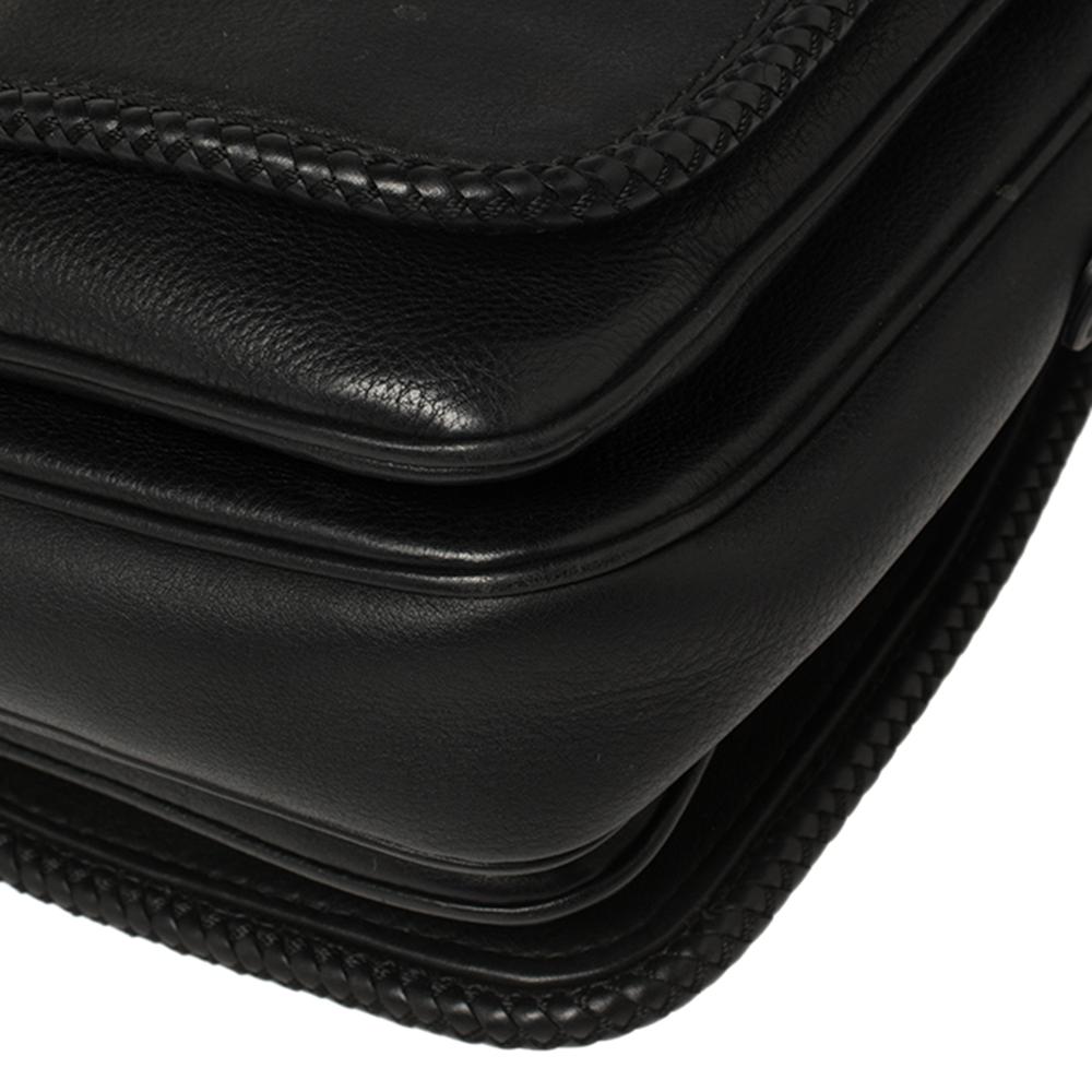 Gucci Black Leather Medium Marrakech Tassel Shoulder Bag 3